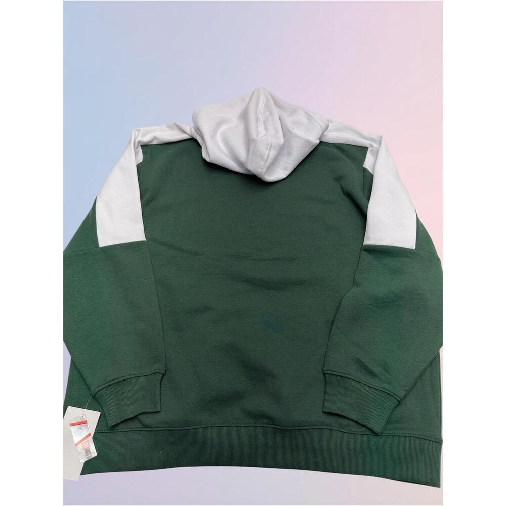MICHIGAN STATE SPARTANS Men’s XXL Green White Hoodie Sweatshirt - Picture 4 of 4